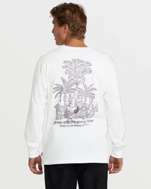 Grow A/Div Long Sleeve Tee - White Billabong