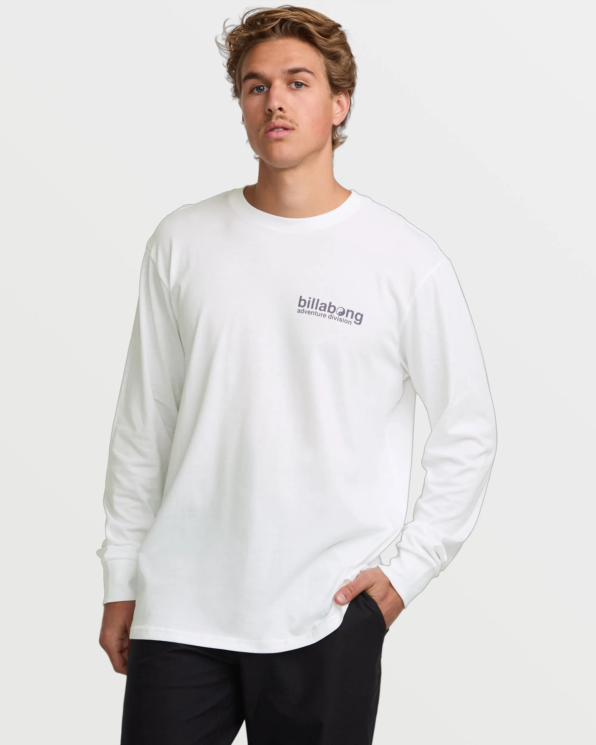 Grow A/Div Long Sleeve Tee - White Billabong