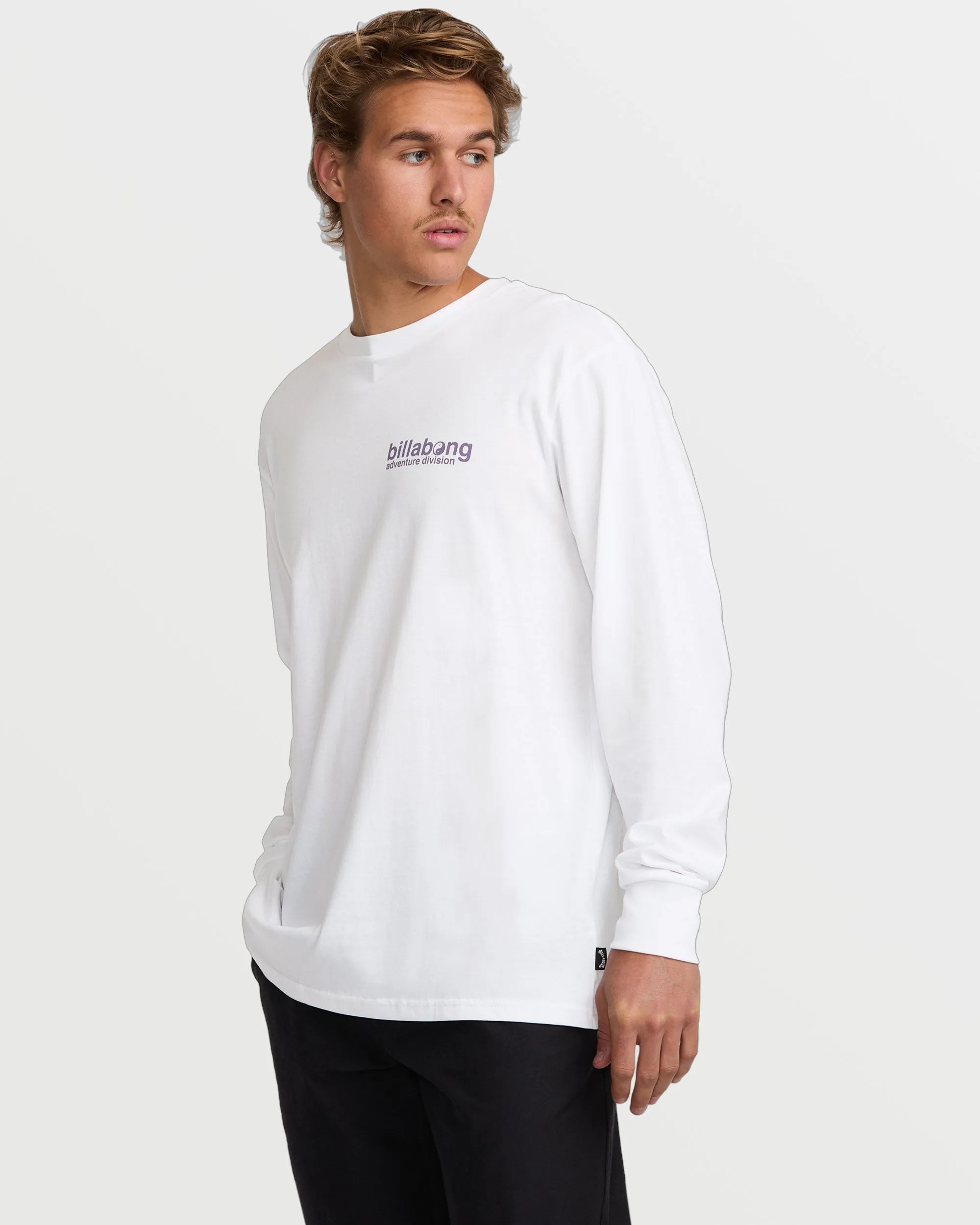Grow A/Div Long Sleeve Tee - White Billabong