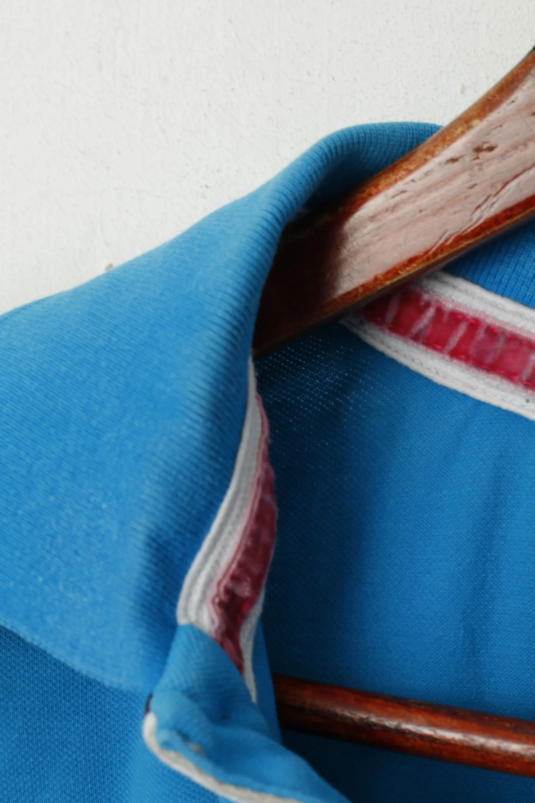Gx3 Jeans Men L (M) Polo Shirt Turquoise Cotton French Team Best Horse Tour St.Tropez #2 Top