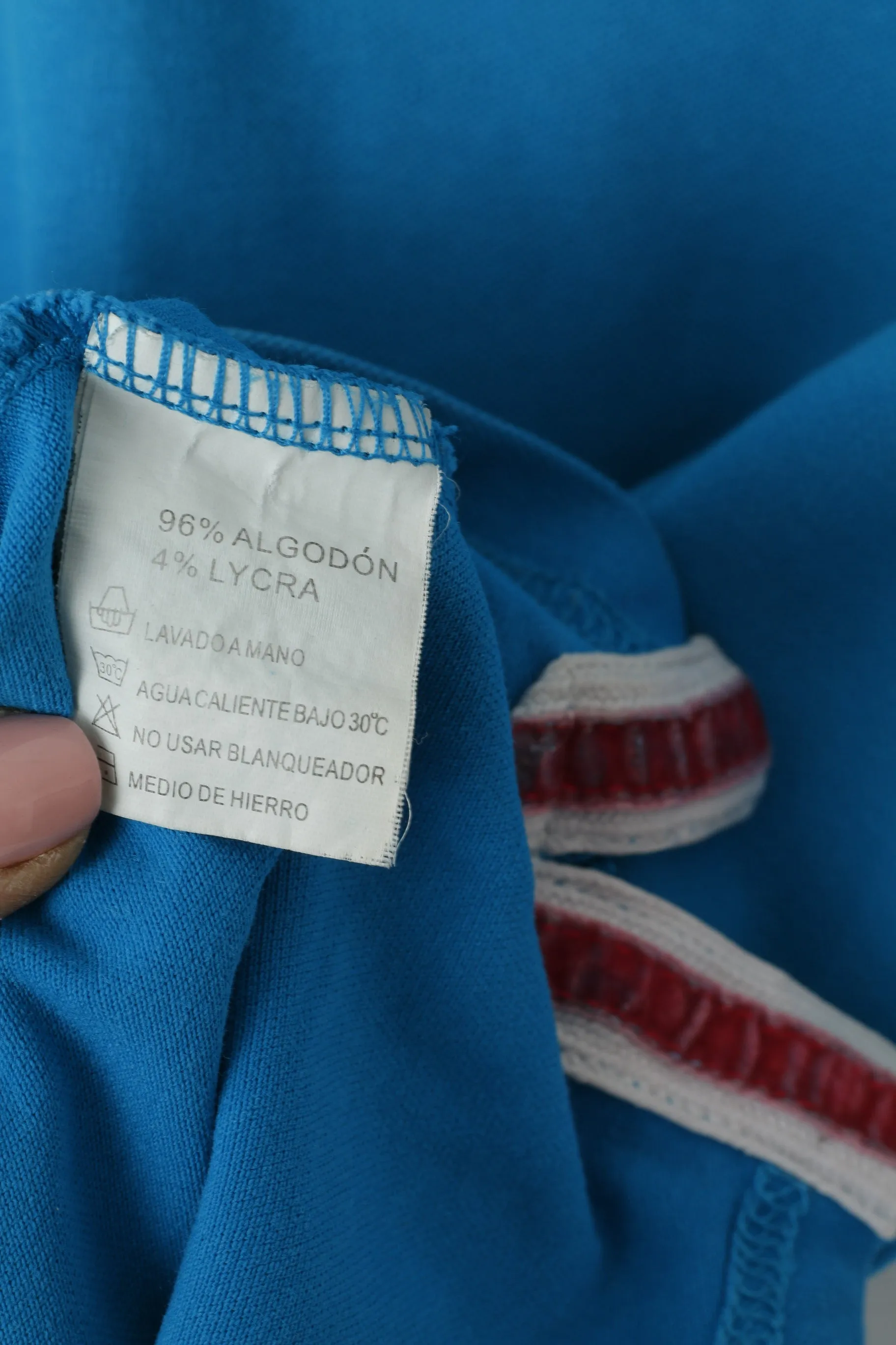 Gx3 Jeans Men L (M) Polo Shirt Turquoise Cotton French Team Best Horse Tour St.Tropez #2 Top