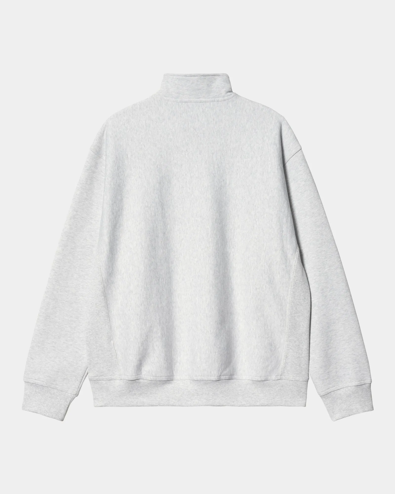 Half Zip American Script Sweatshirt | Ash Heather Carhartt WIP