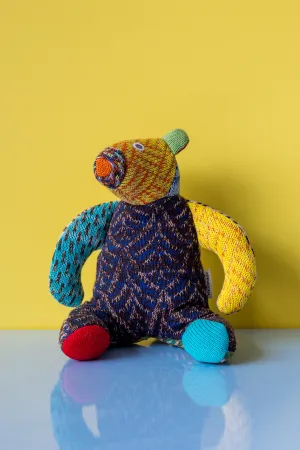 Handmade Patchwork Bear (No. 05)