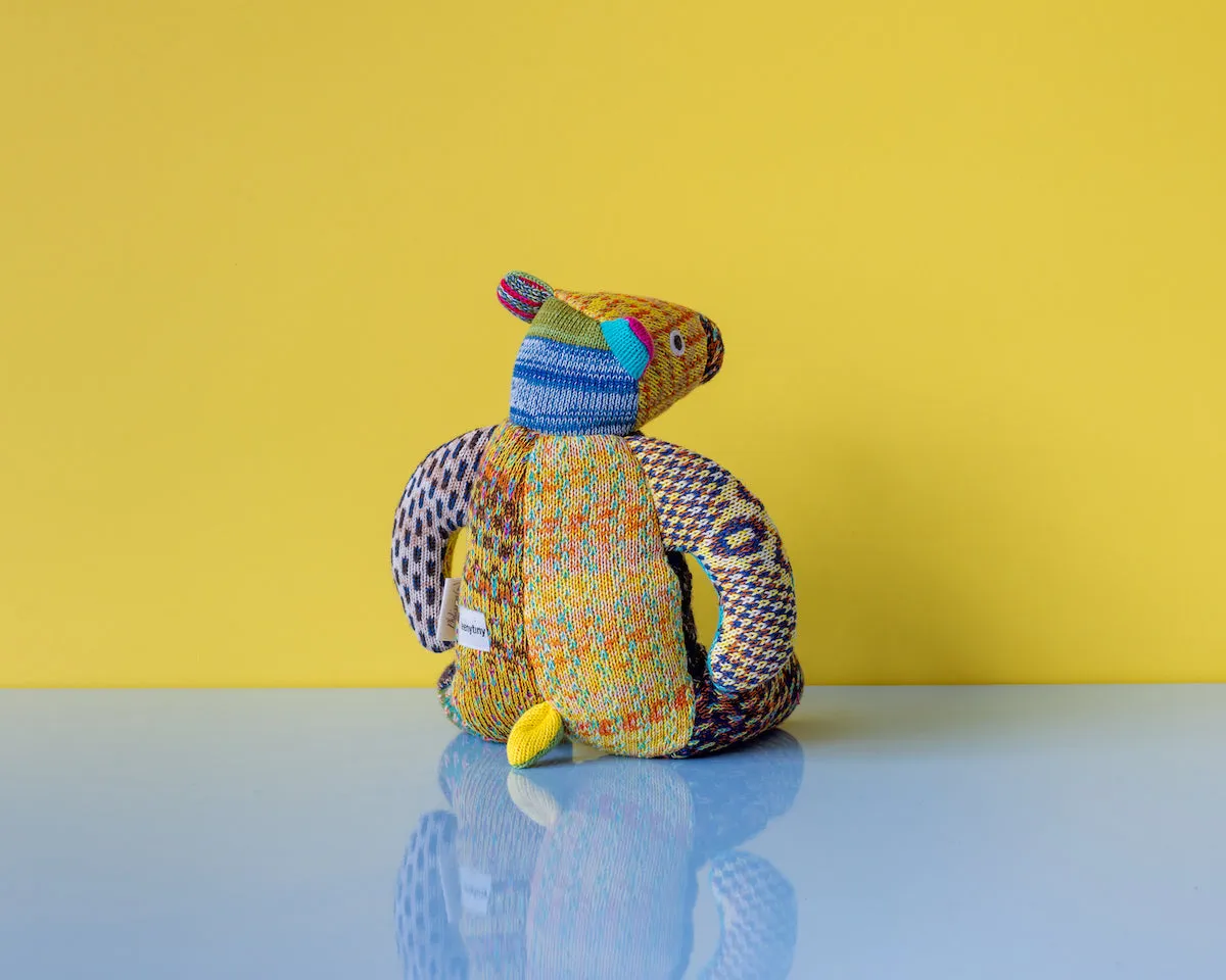 Handmade Patchwork Bear (No. 05)