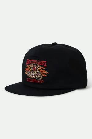 Hardee Snapback - Black Brixton
