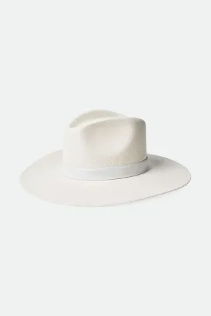 Harper Panama Straw Hat - Panama White Brixton