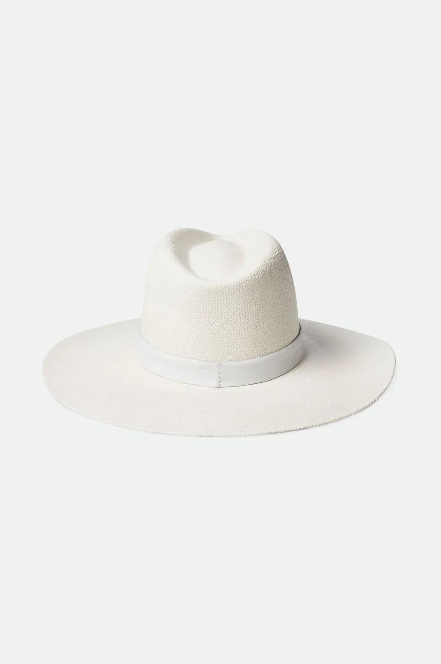 Harper Panama Straw Hat - Panama White Brixton
