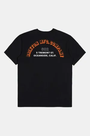 Haven S/S Tailored Pocket T-Shirt - Black Brixton