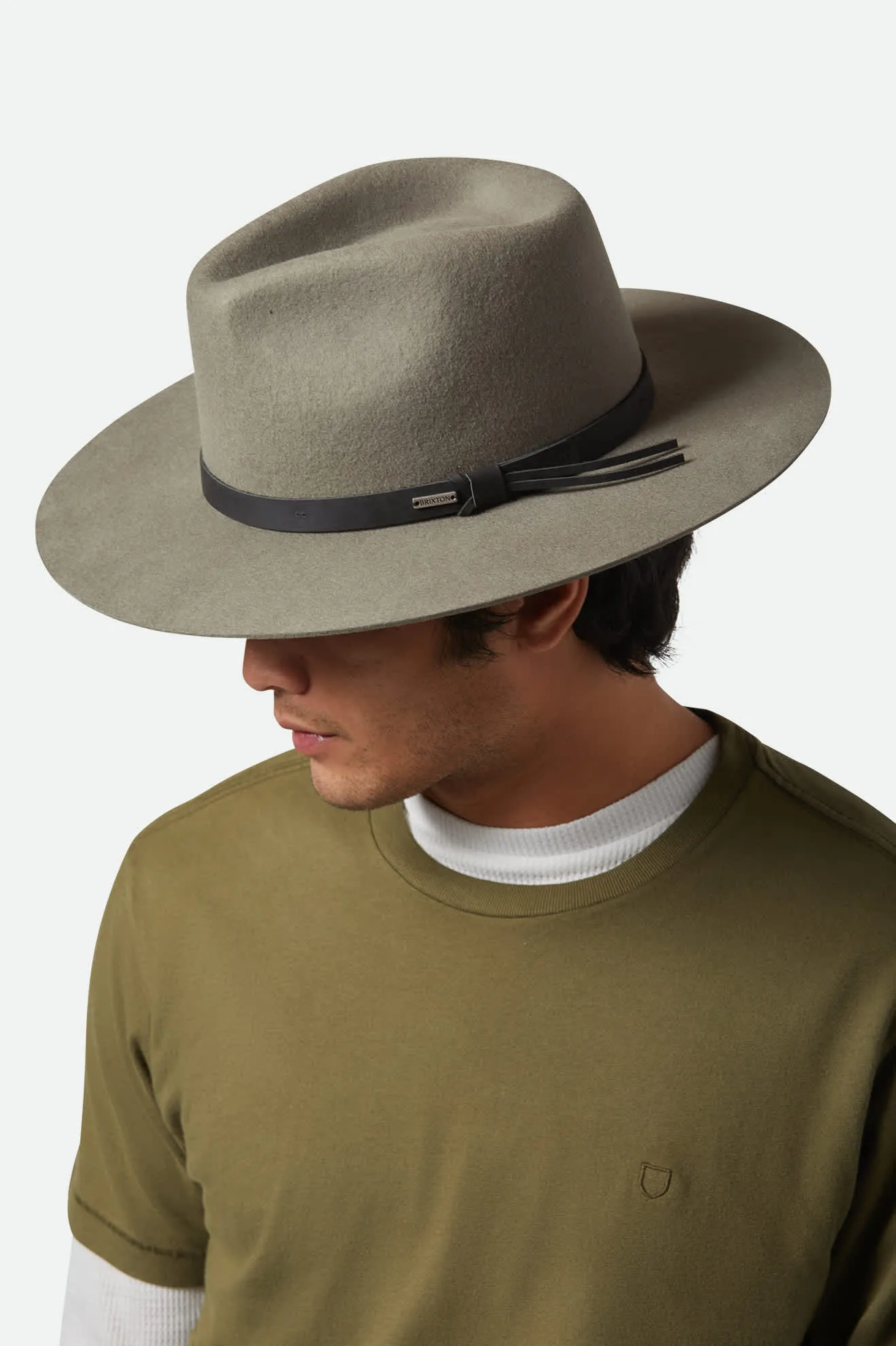 Hawkins WTHR GUARD Cowboy Hat - Brindle/Black Brixton