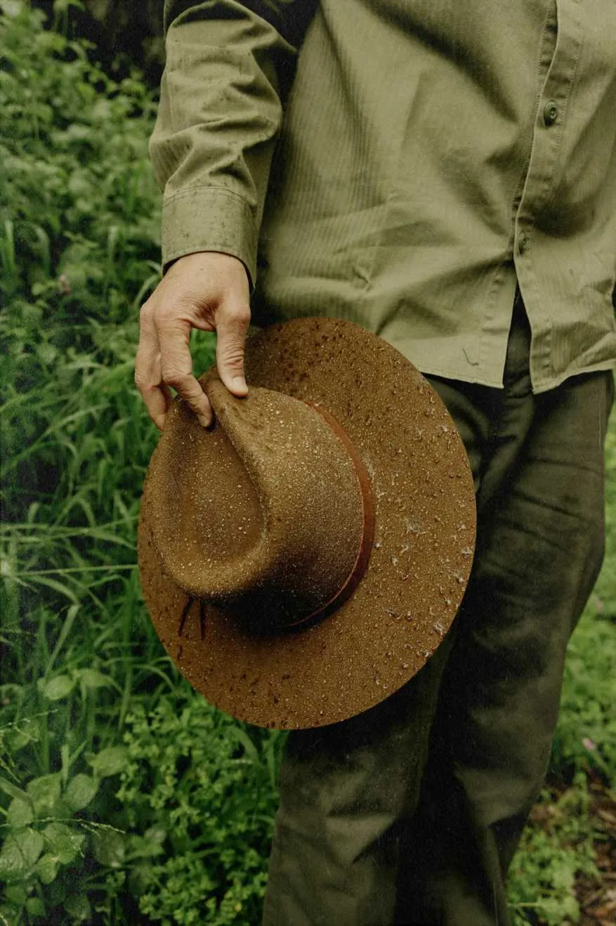 Hawkins WTHR GUARD Cowboy Hat - Coffee Brixton