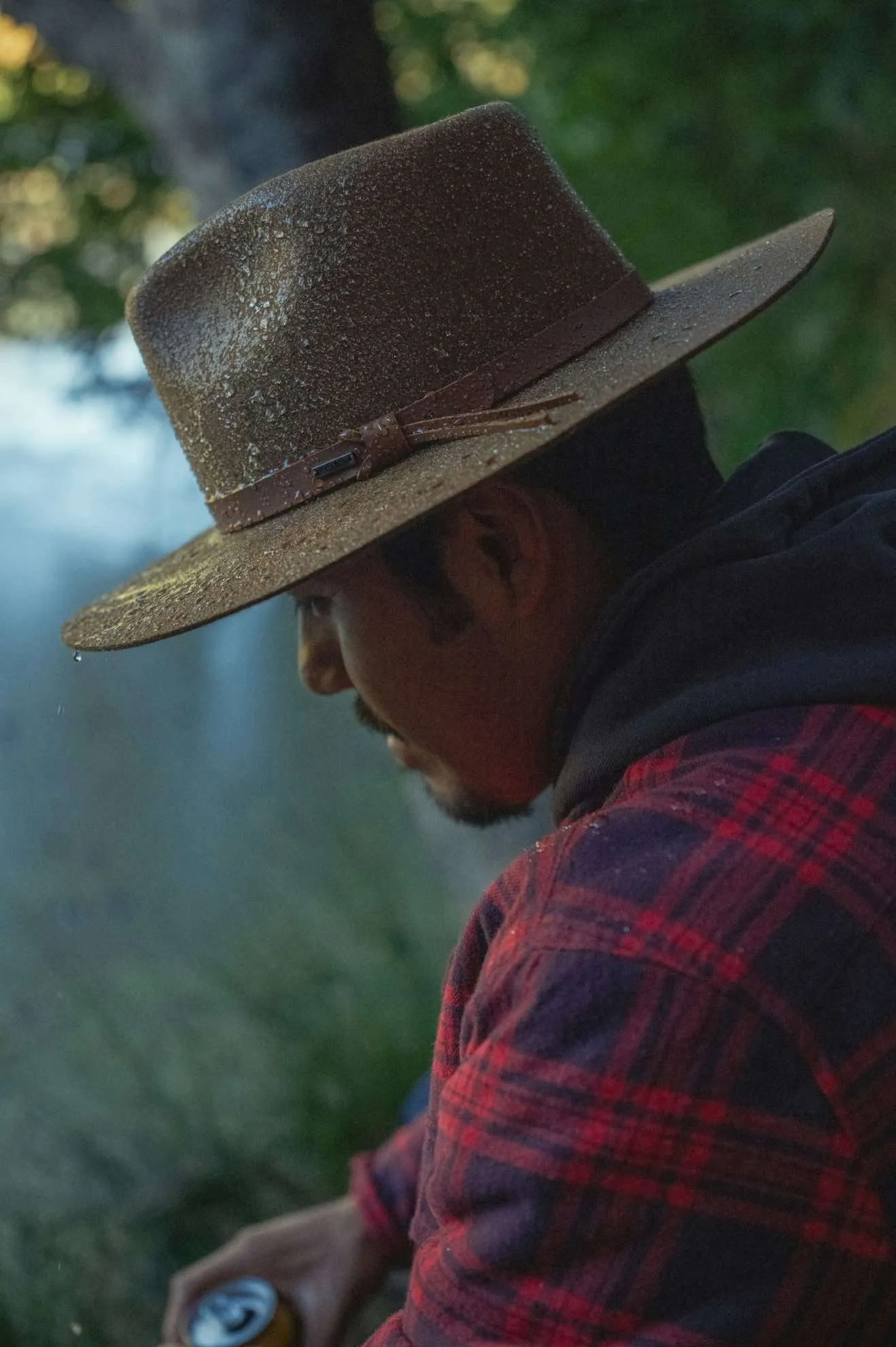 Hawkins WTHR GUARD Cowboy Hat - Coffee Brixton