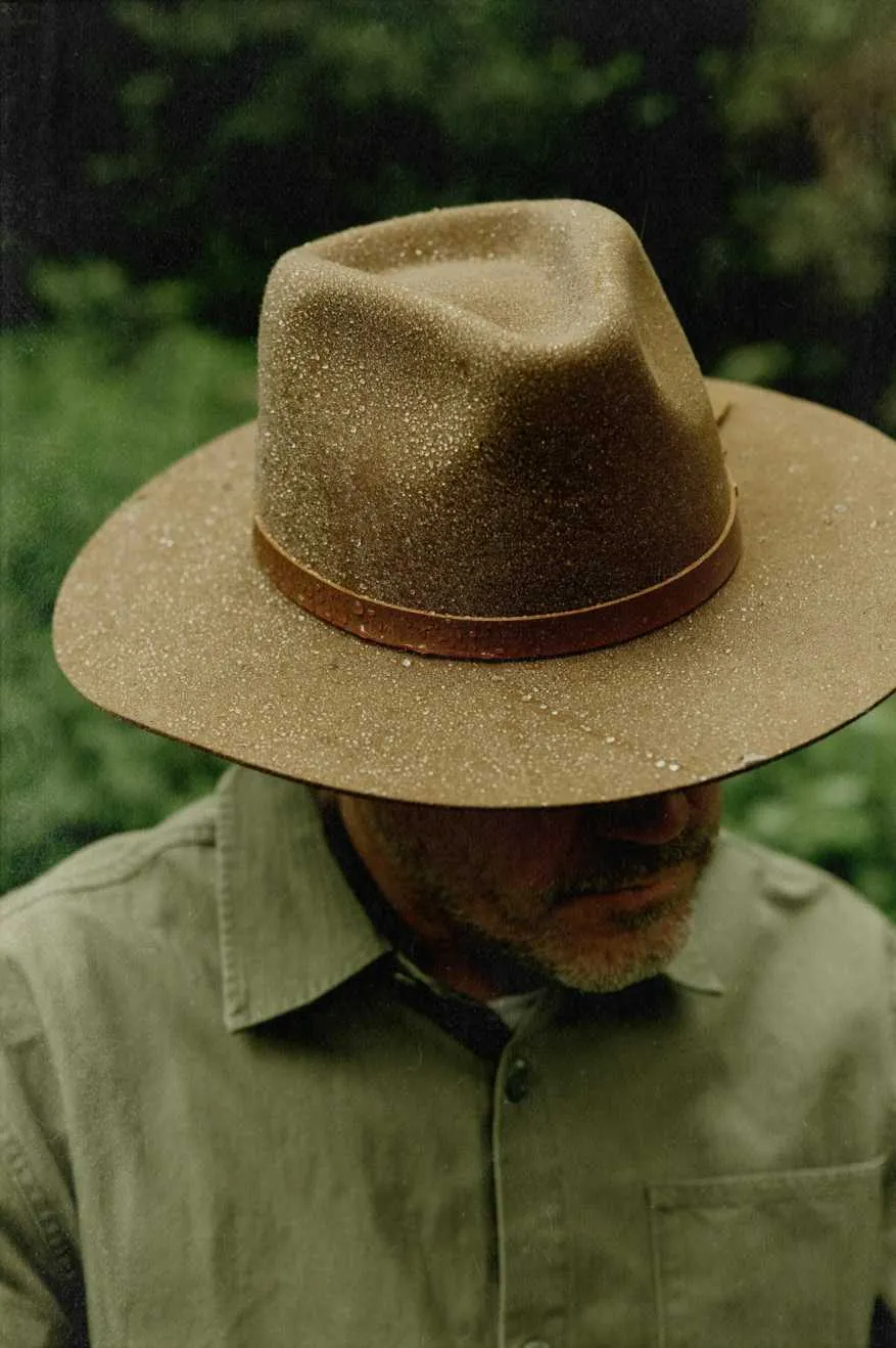 Hawkins WTHR GUARD Cowboy Hat - Coffee Brixton