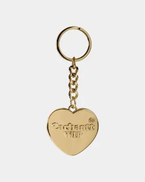 Heart Keychain | Gold Carhartt WIP