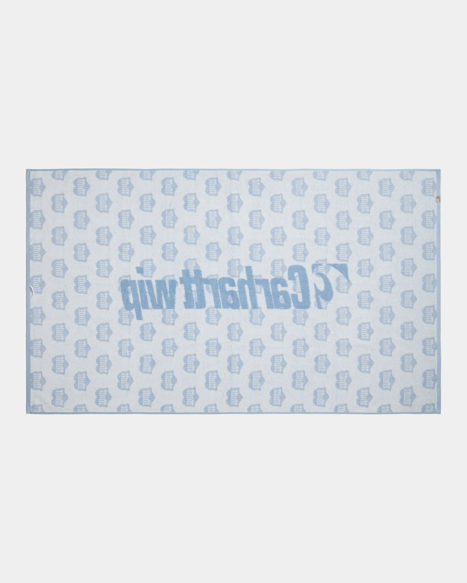 Heart Train Sport Towel Big | Bluebird / White Carhartt WIP