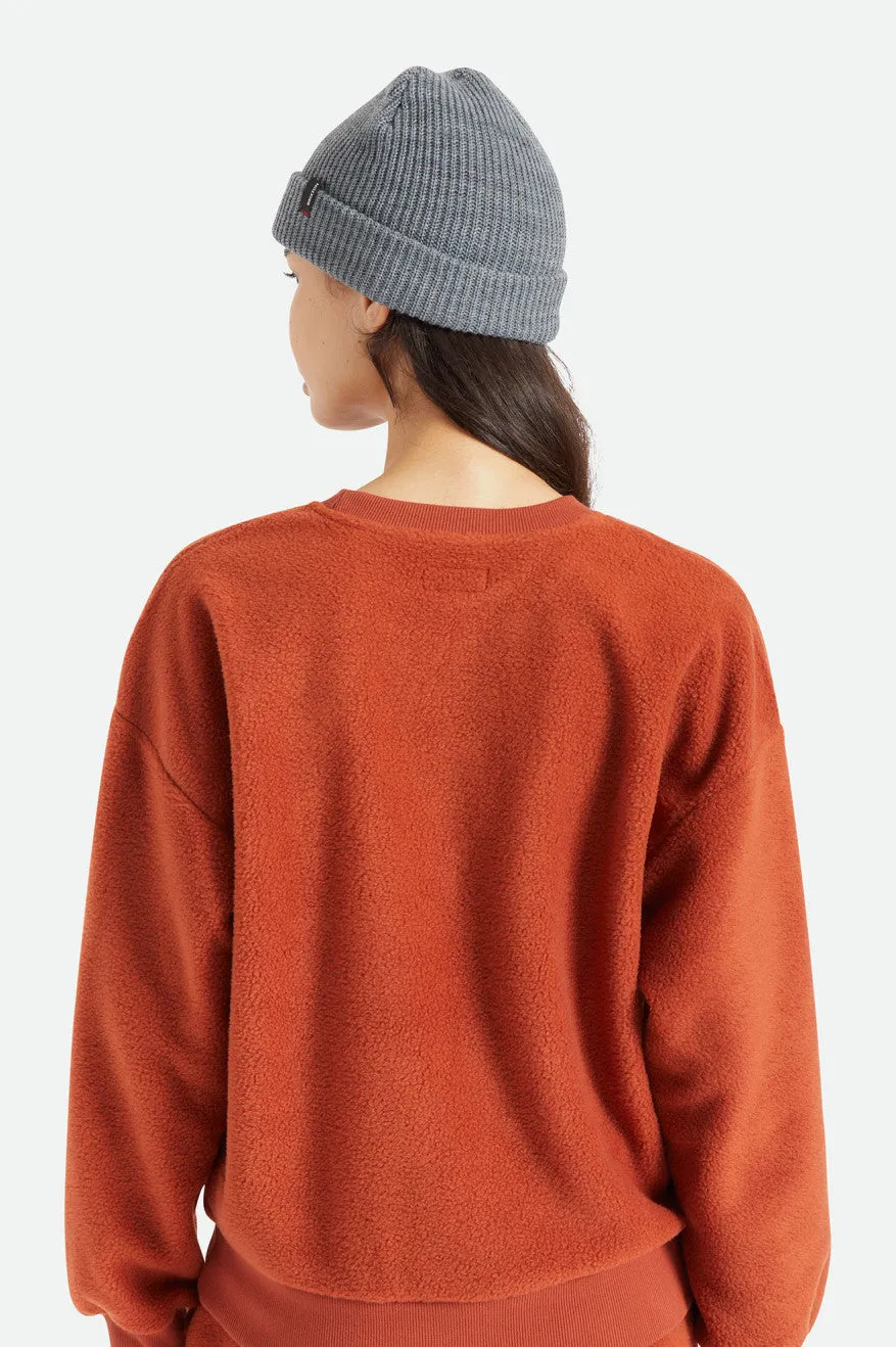 Heist Beanie - Heather Grey Brixton