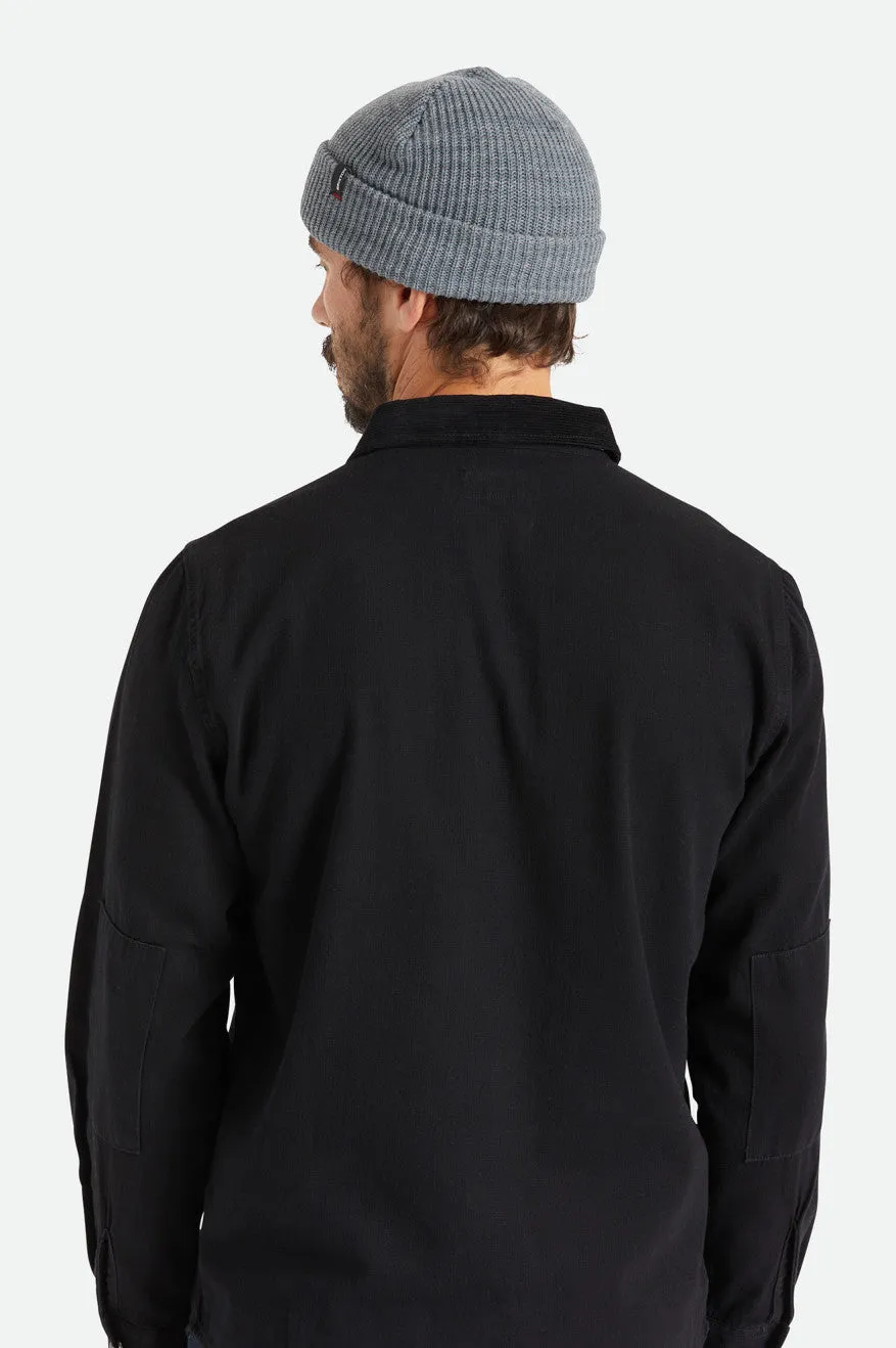 Heist Beanie - Heather Grey Brixton