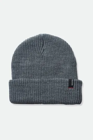 Heist Beanie - Heather Grey Brixton