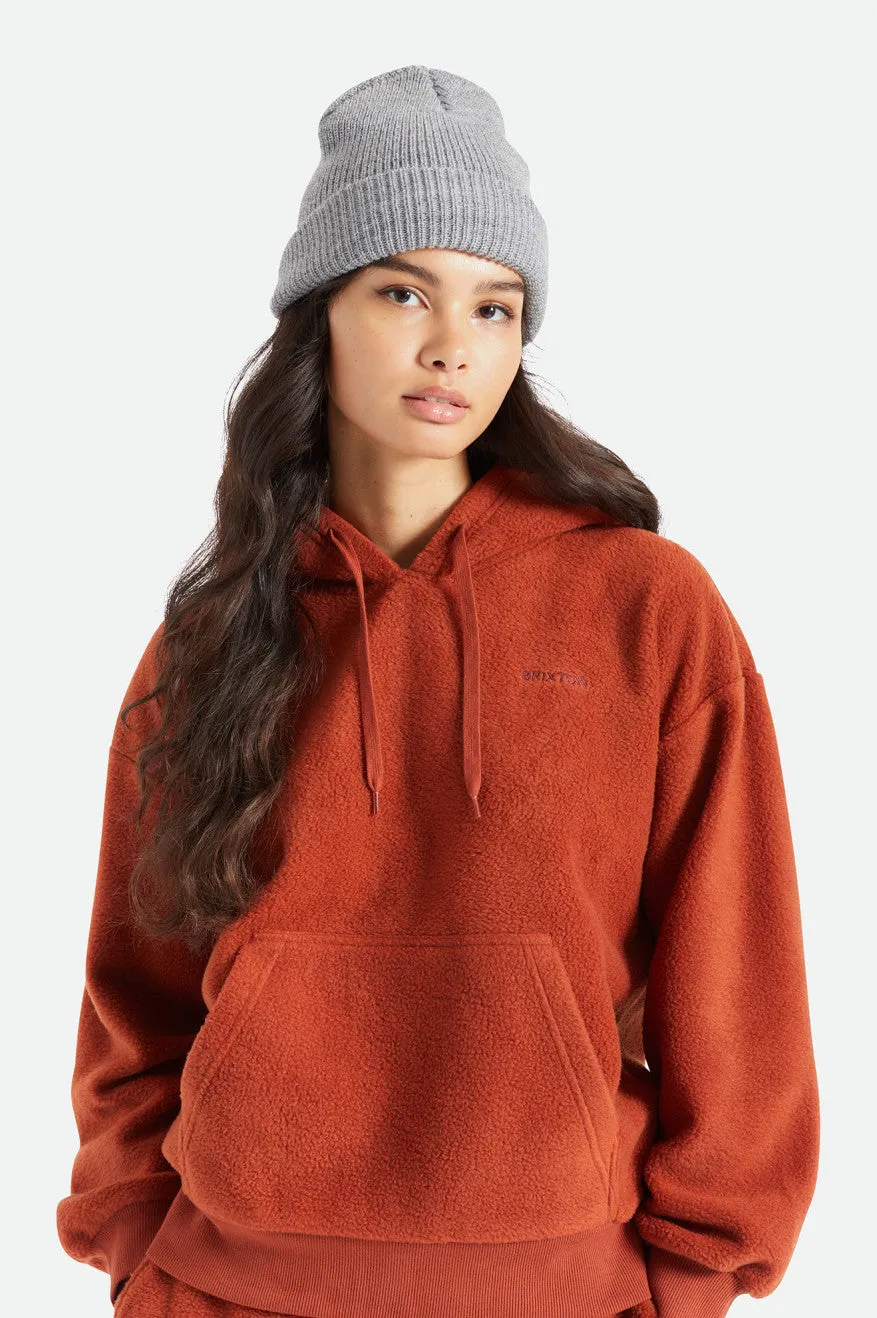 Heist Beanie - Light Heather Grey Brixton