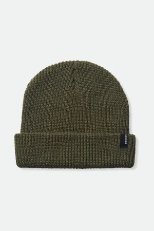 Heist Beanie - Military Olive Brixton