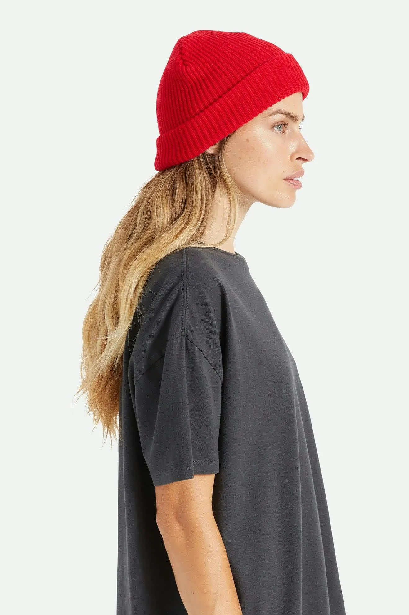 Heist Beanie - Red Brixton