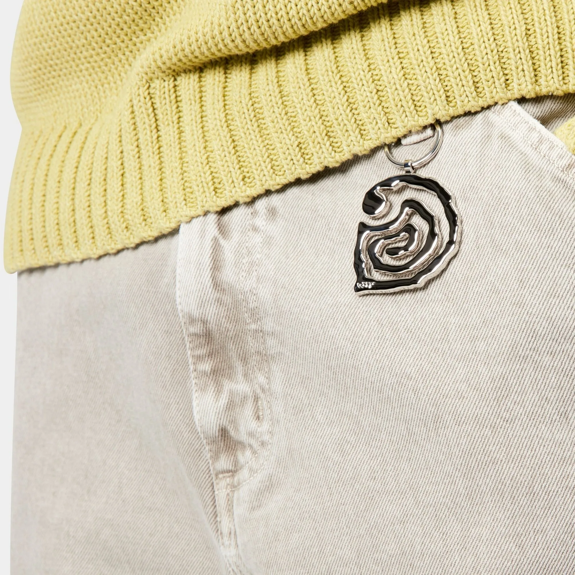 Helix Keychain | Silver Carhartt WIP