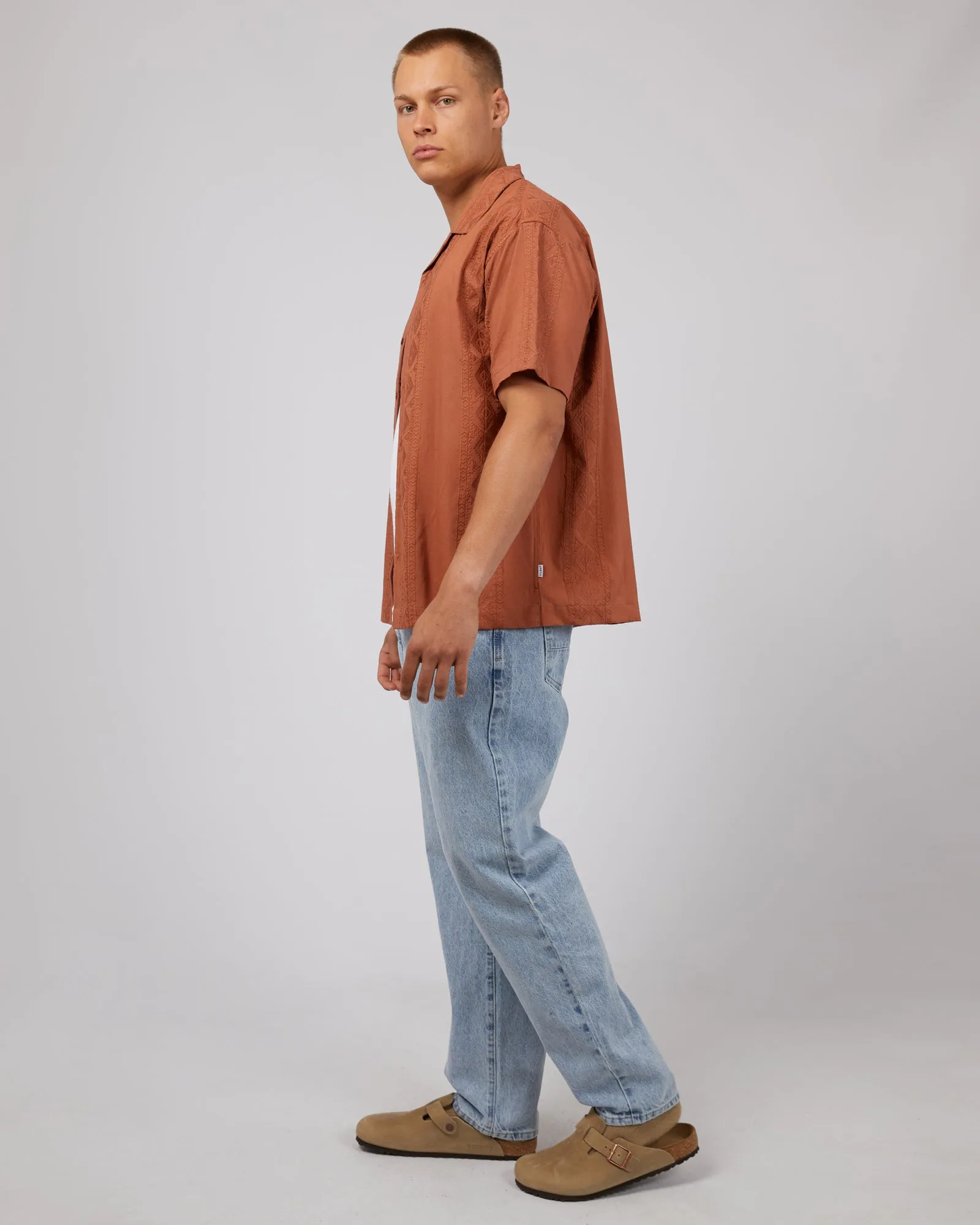 Hendricks Ss Shirt Tan