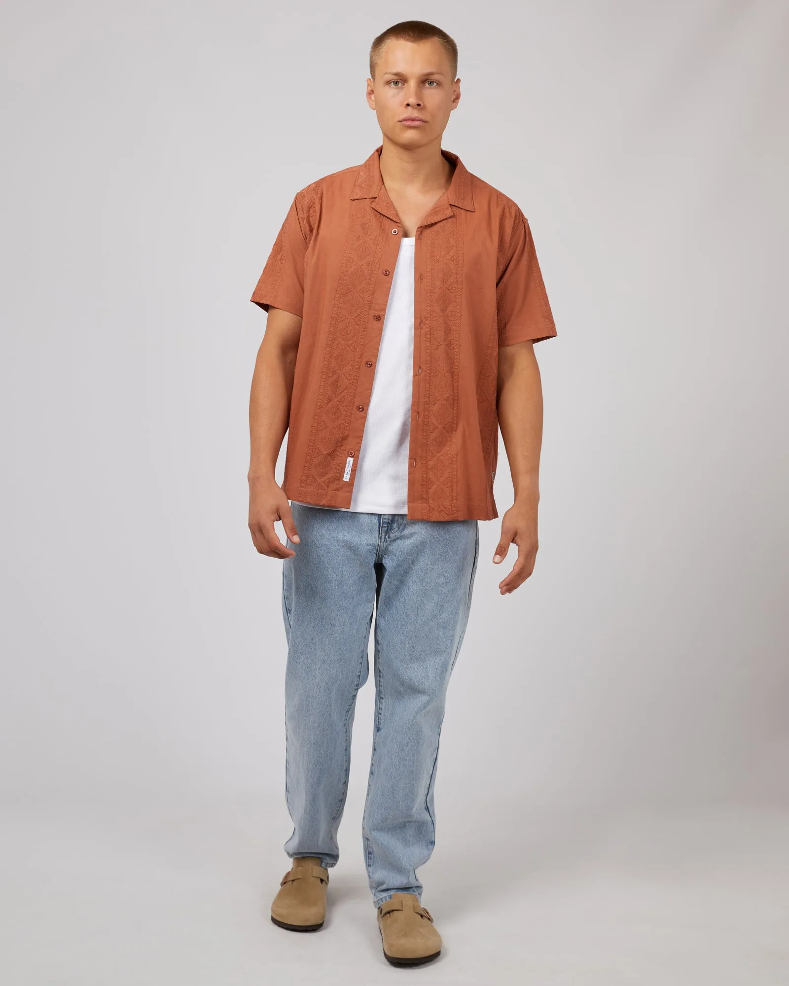 Hendricks Ss Shirt Tan