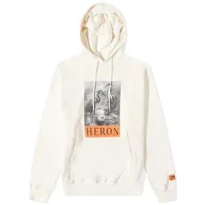 Heron Preston White Heron Print Hoodie