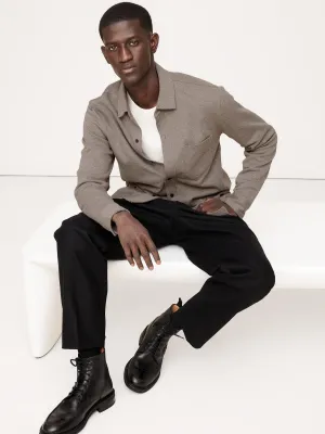 Herringbone Jacquard Shirt Banana Republic
