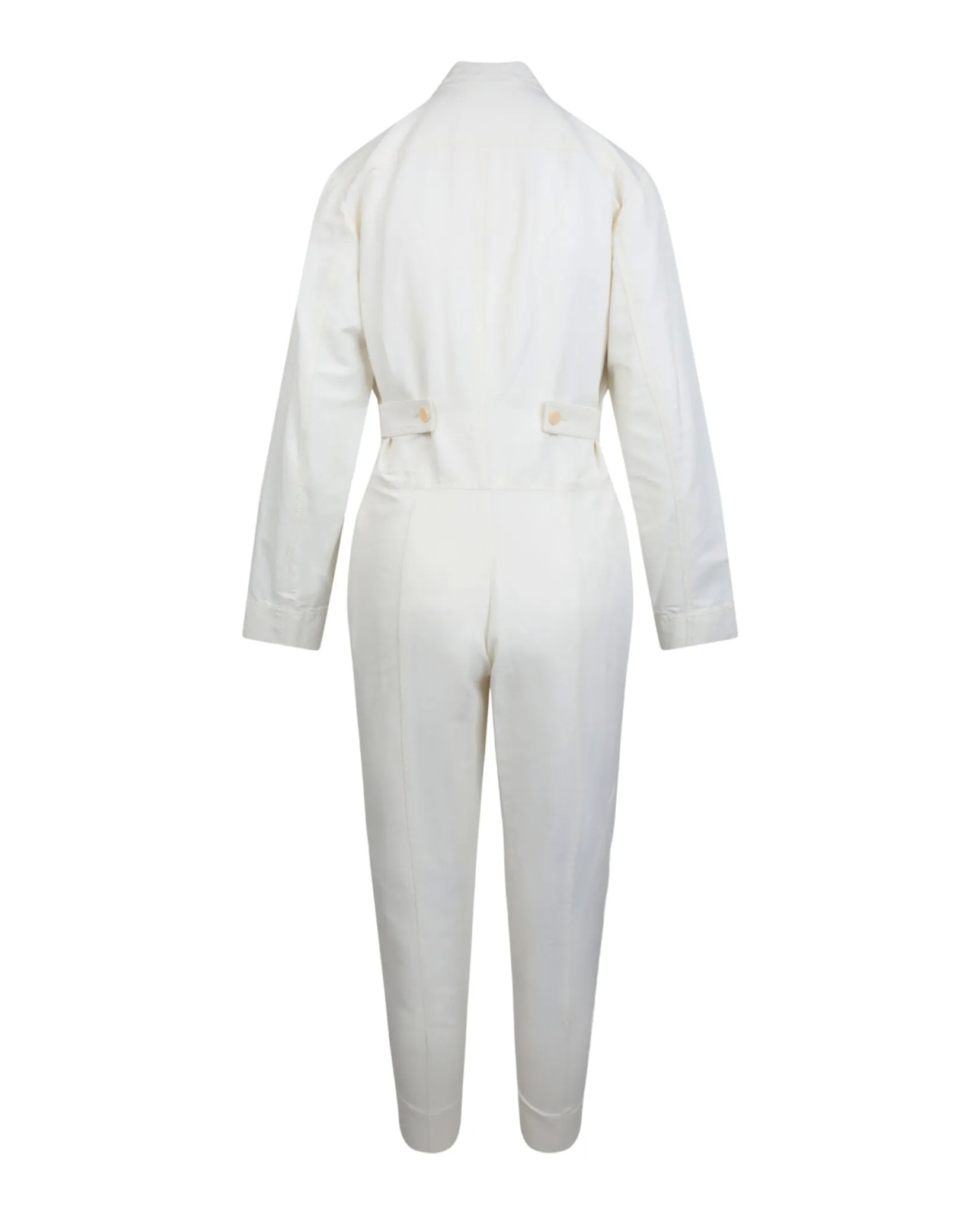 High-Waisted Tapered Trousers