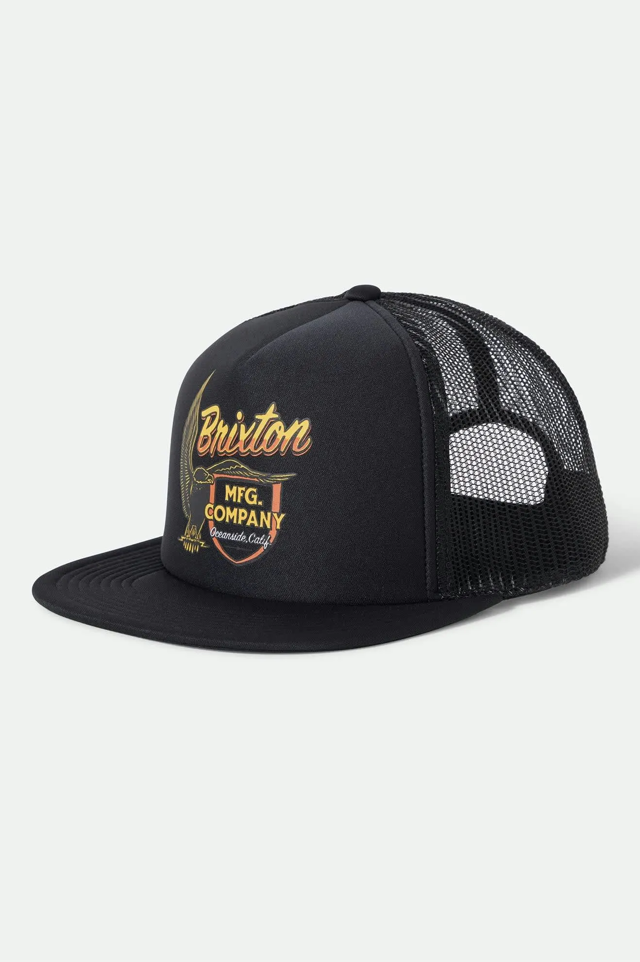 Highline Netplus Trucker Hat - Black Brixton