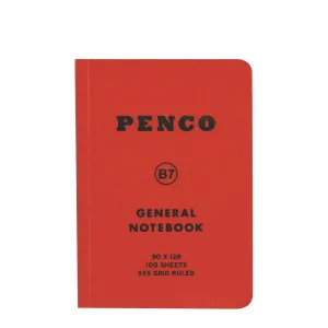 Hightide Penco Soft Notebook B7 Red