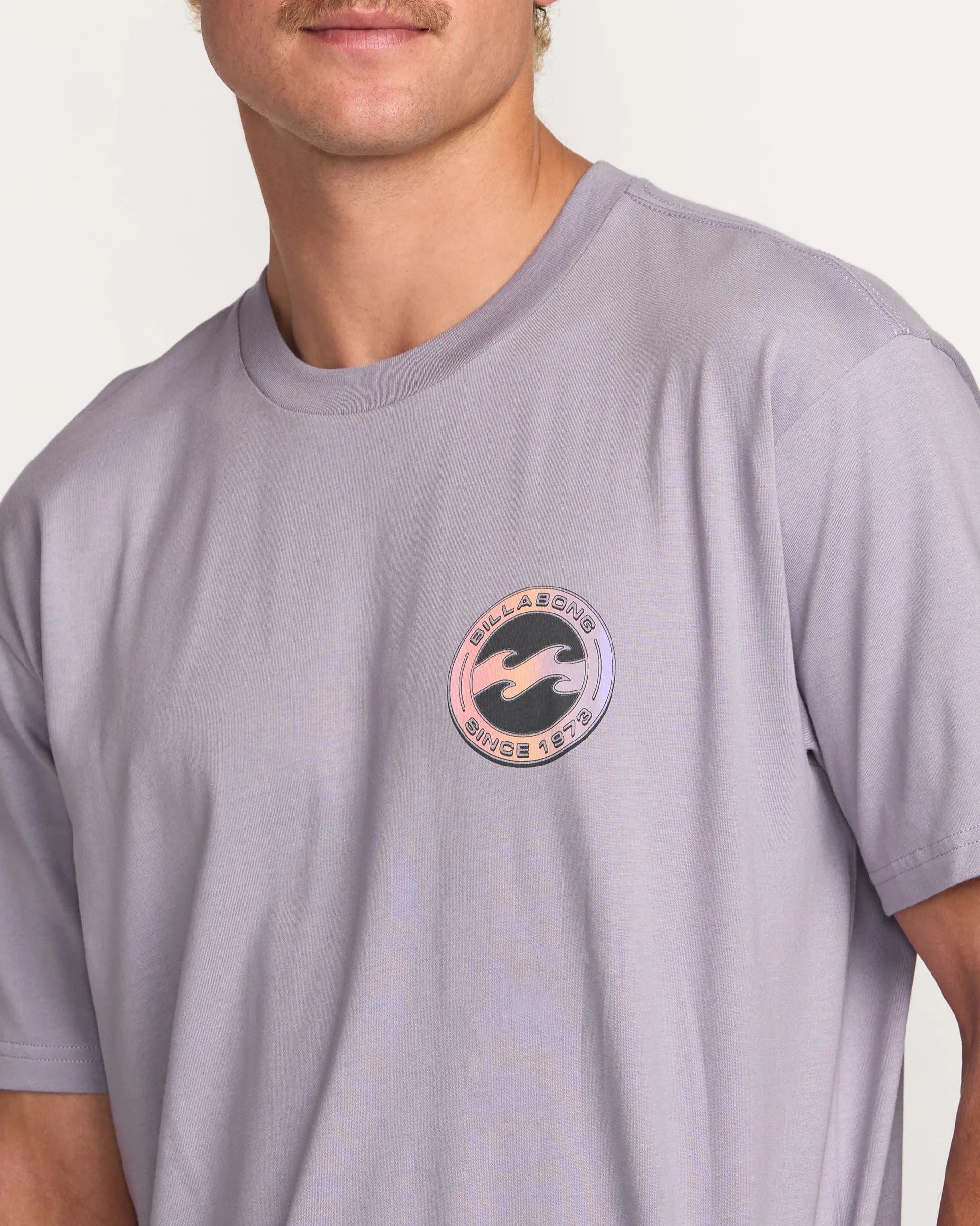 Hollow Premium Tee - Light Purple Billabong