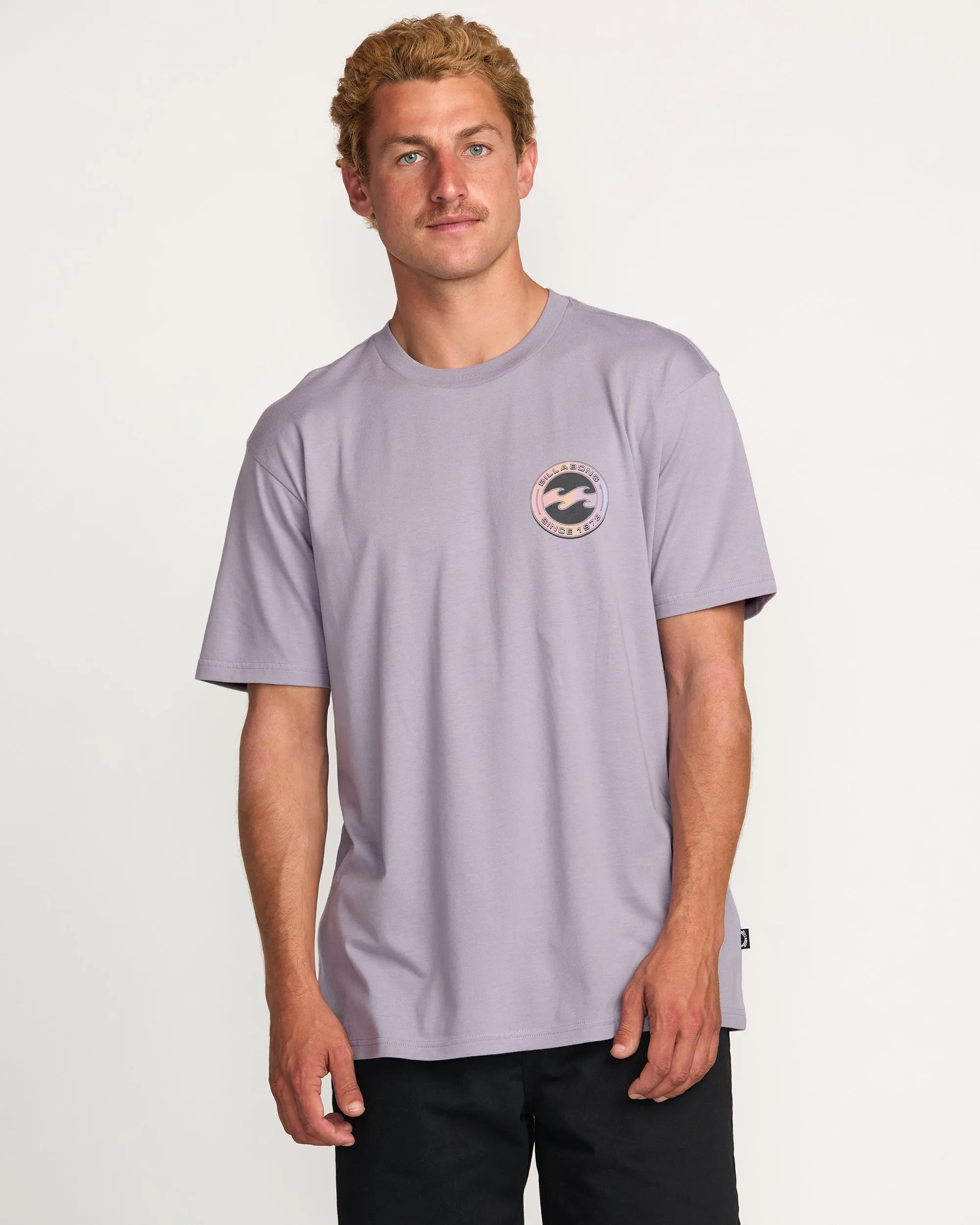 Hollow Premium Tee - Light Purple Billabong
