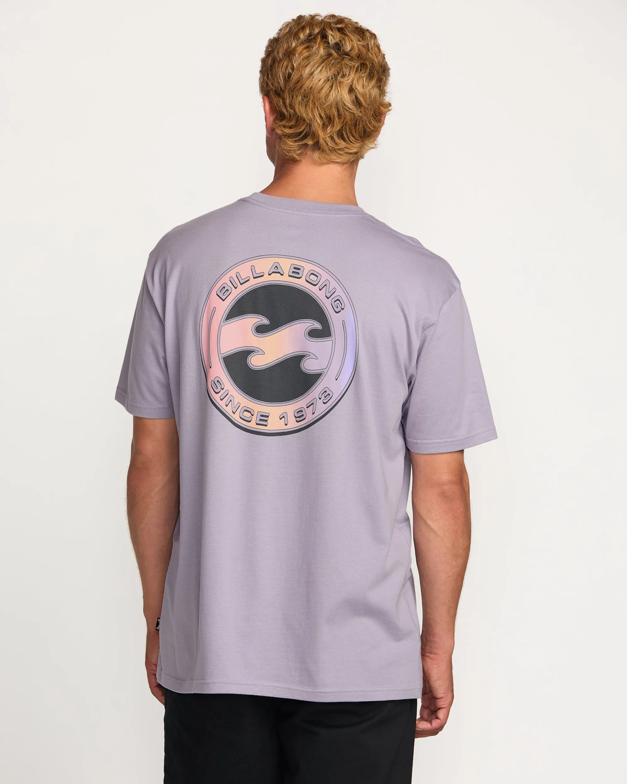 Hollow Premium Tee - Light Purple Billabong