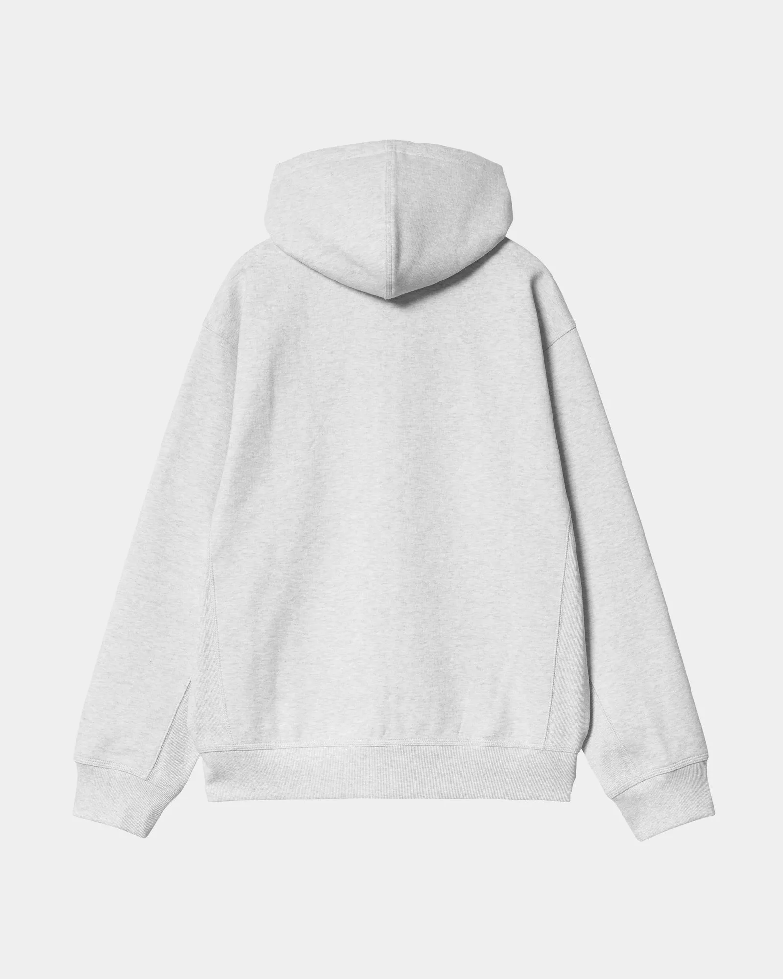 Hooded American Script Jacket | Ash Heather Carhartt WIP