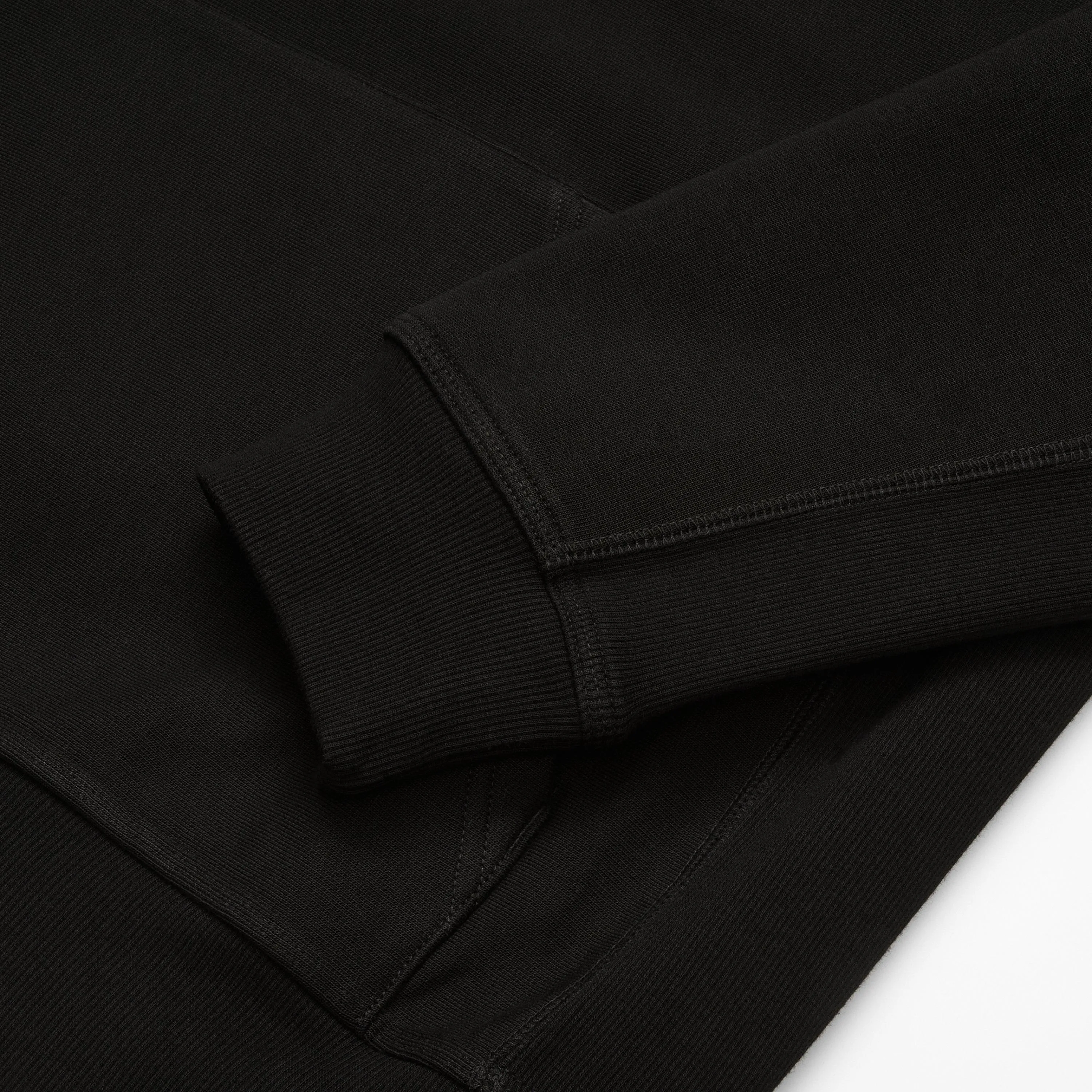 Hooded American Script Sweatshirt | Black Carhartt WIP