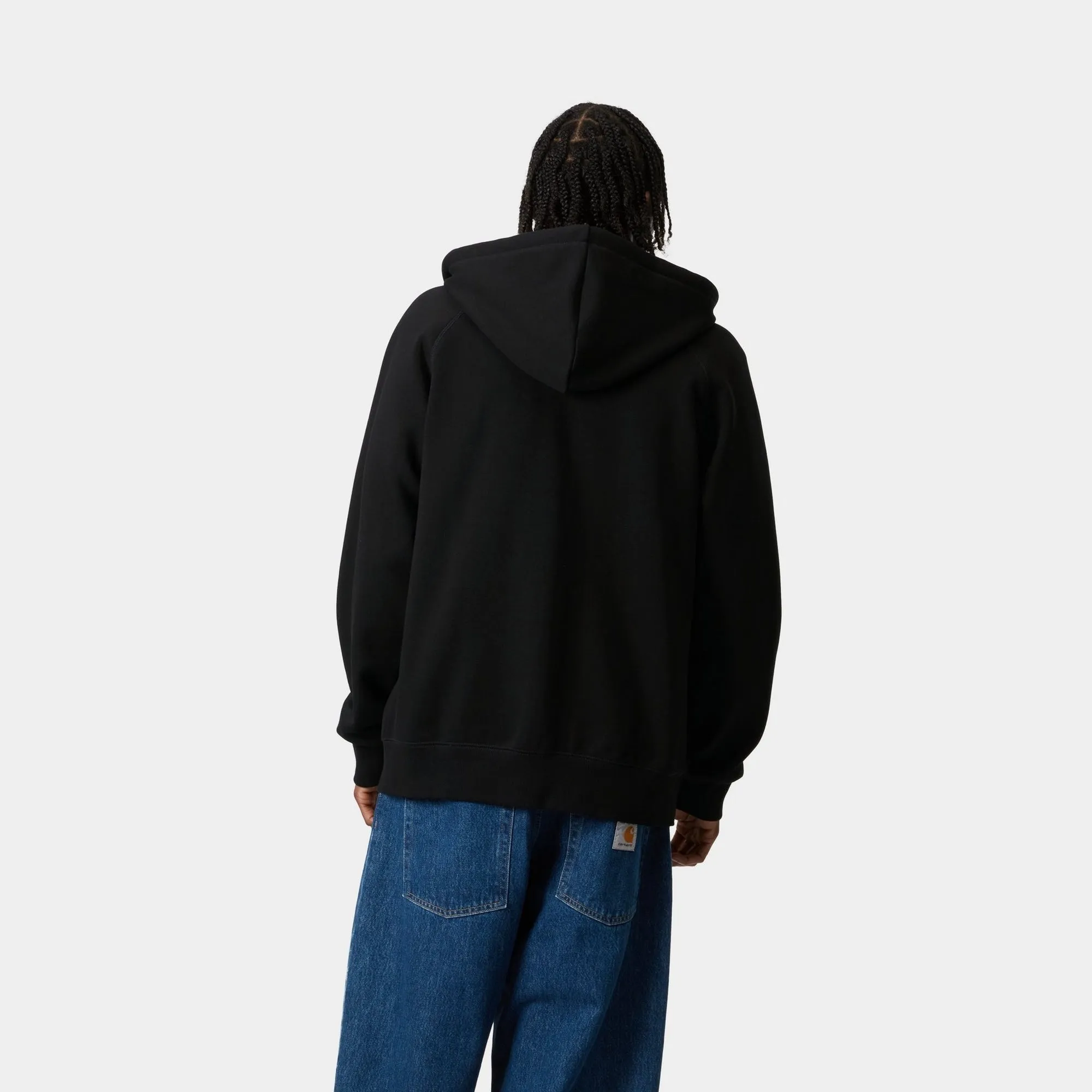 Hooded Chase Jacket | Black Carhartt WIP