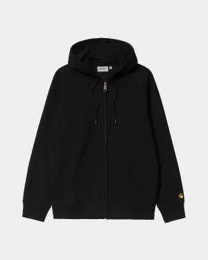 Hooded Chase Jacket | Black Carhartt WIP