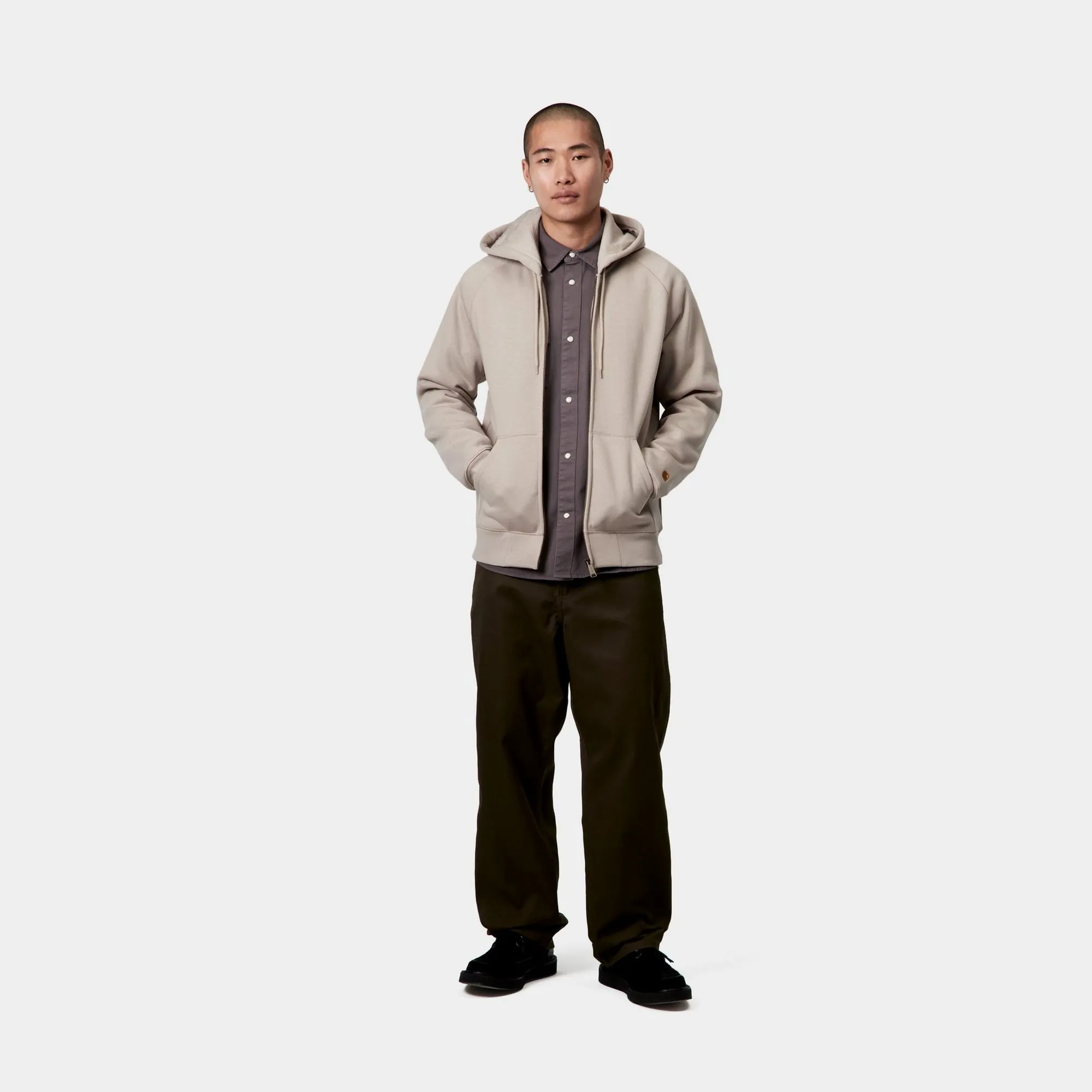 Hooded Chase Jacket | Dusky Beige Carhartt WIP