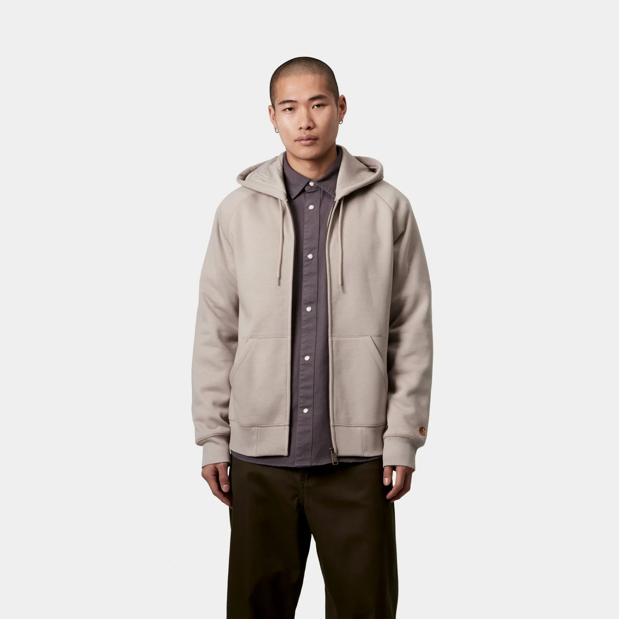 Hooded Chase Jacket | Dusky Beige Carhartt WIP