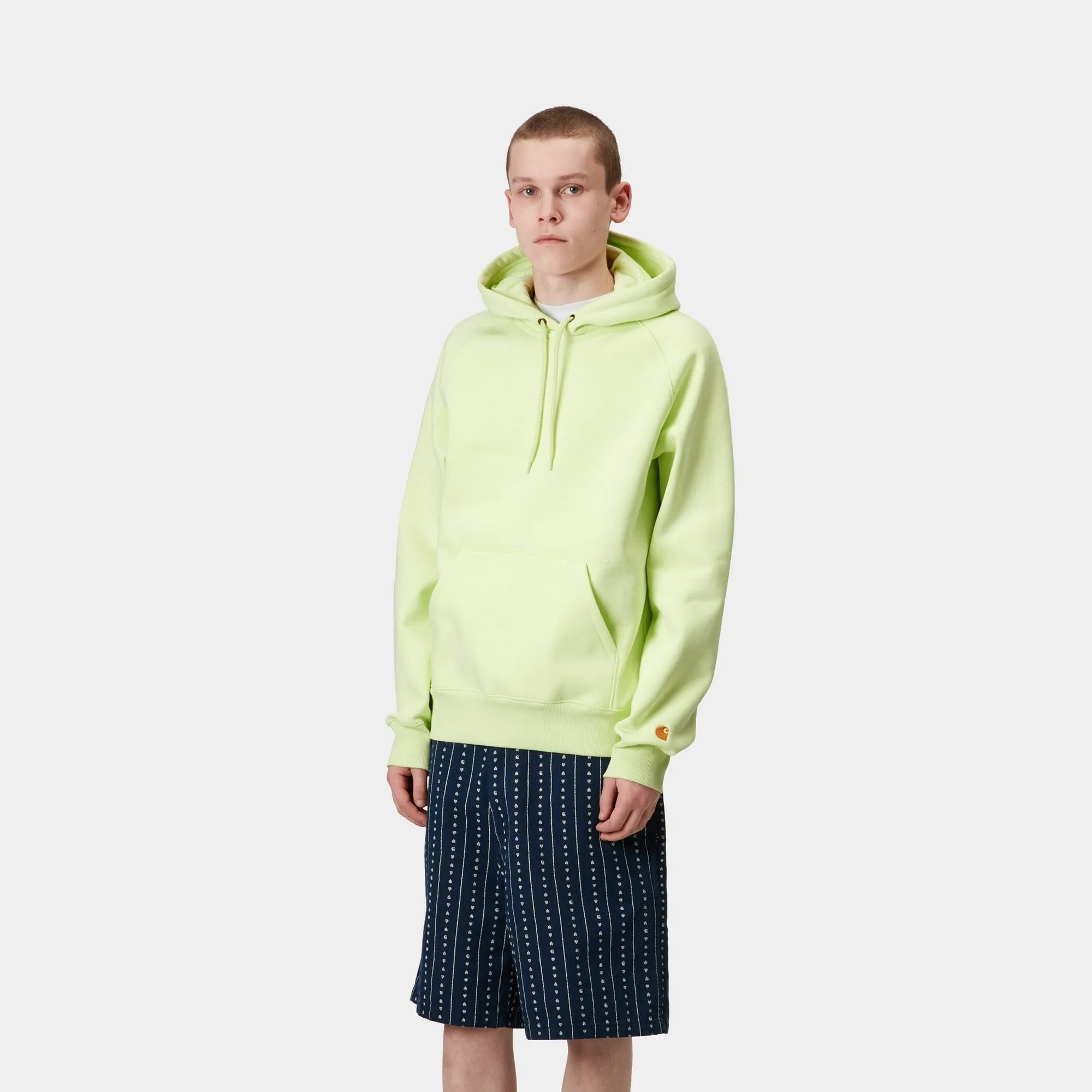 Hooded Chase Sweatshirt | Air Green Carhartt WIP