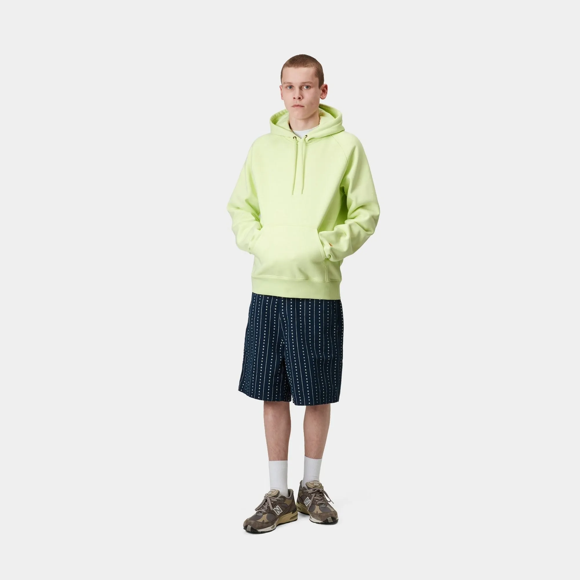 Hooded Chase Sweatshirt | Air Green Carhartt WIP