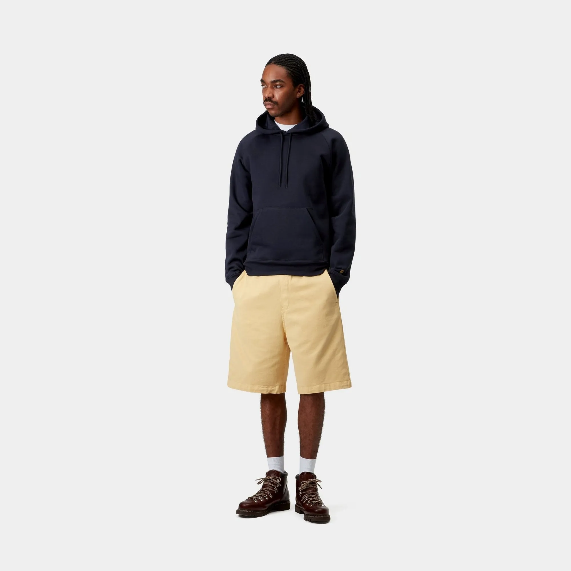 Hooded Chase Sweatshirt | Dark Navy Carhartt WIP