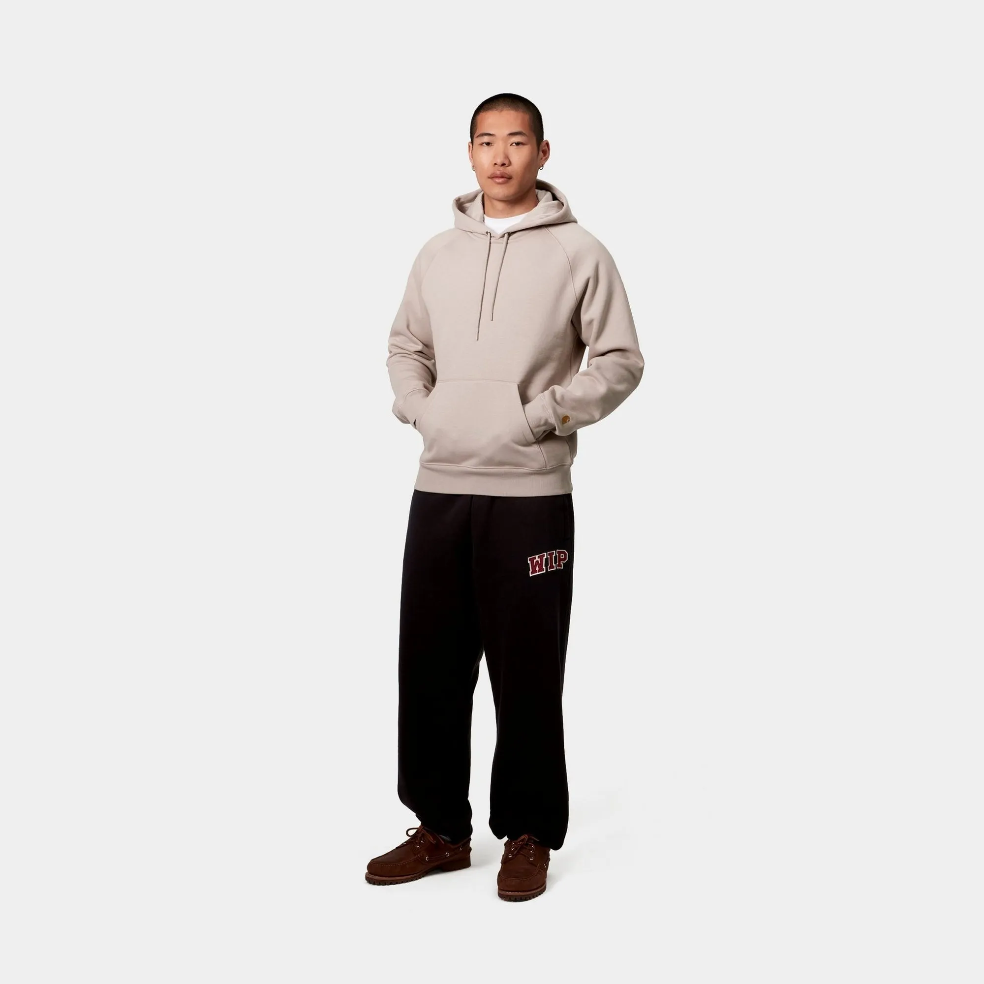 Hooded Chase Sweatshirt | Dusky Beige Carhartt WIP