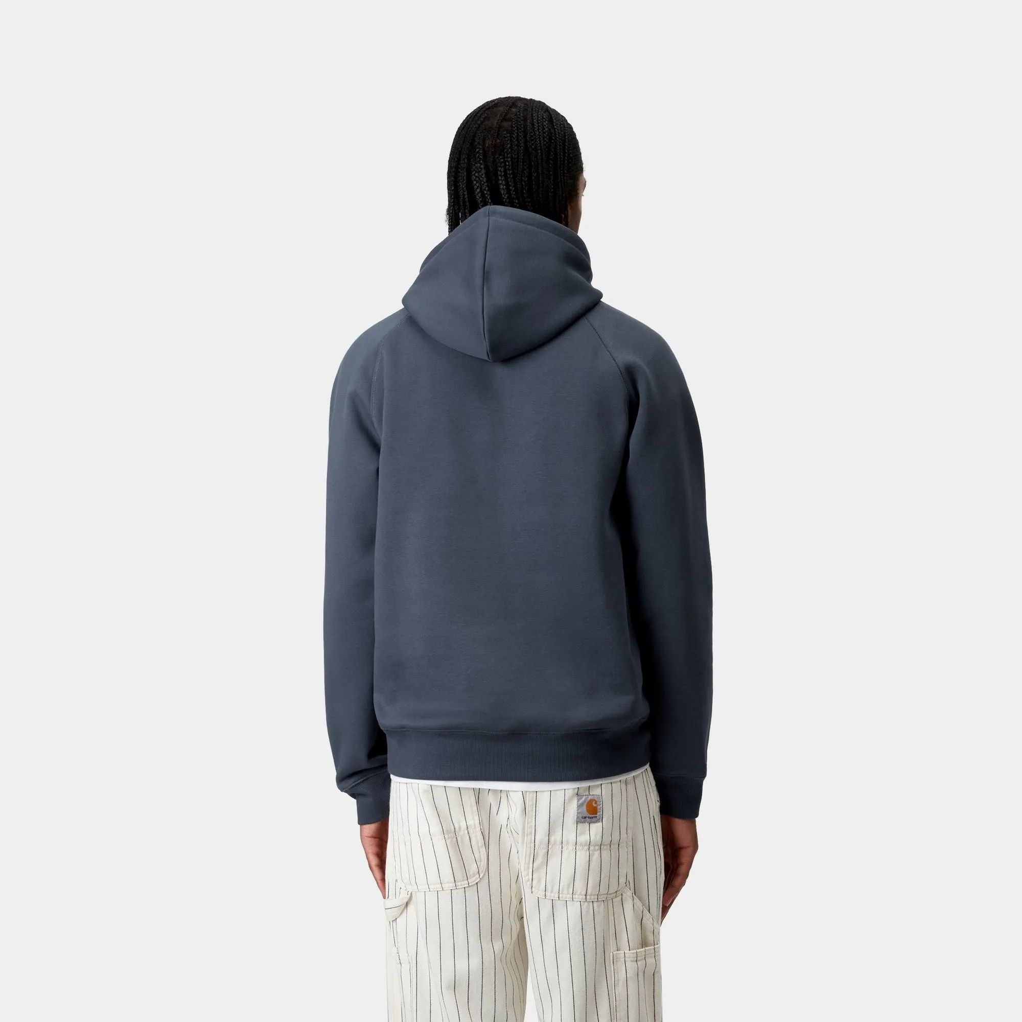 Hooded Chase Sweatshirt | Dusky Blue Carhartt WIP