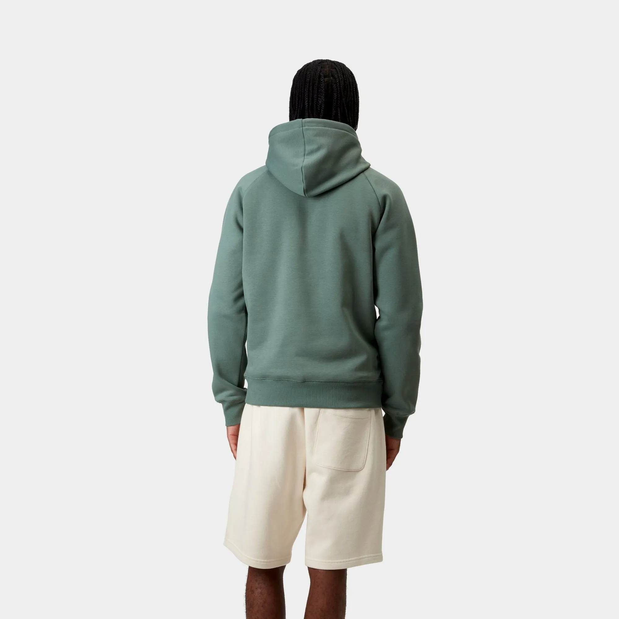 Hooded Chase Sweatshirt | Silver Pine Carhartt WIP