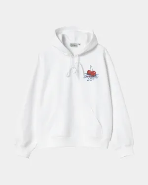 Hooded Jake Garcia Sweatshirt | White Carhartt WIP
