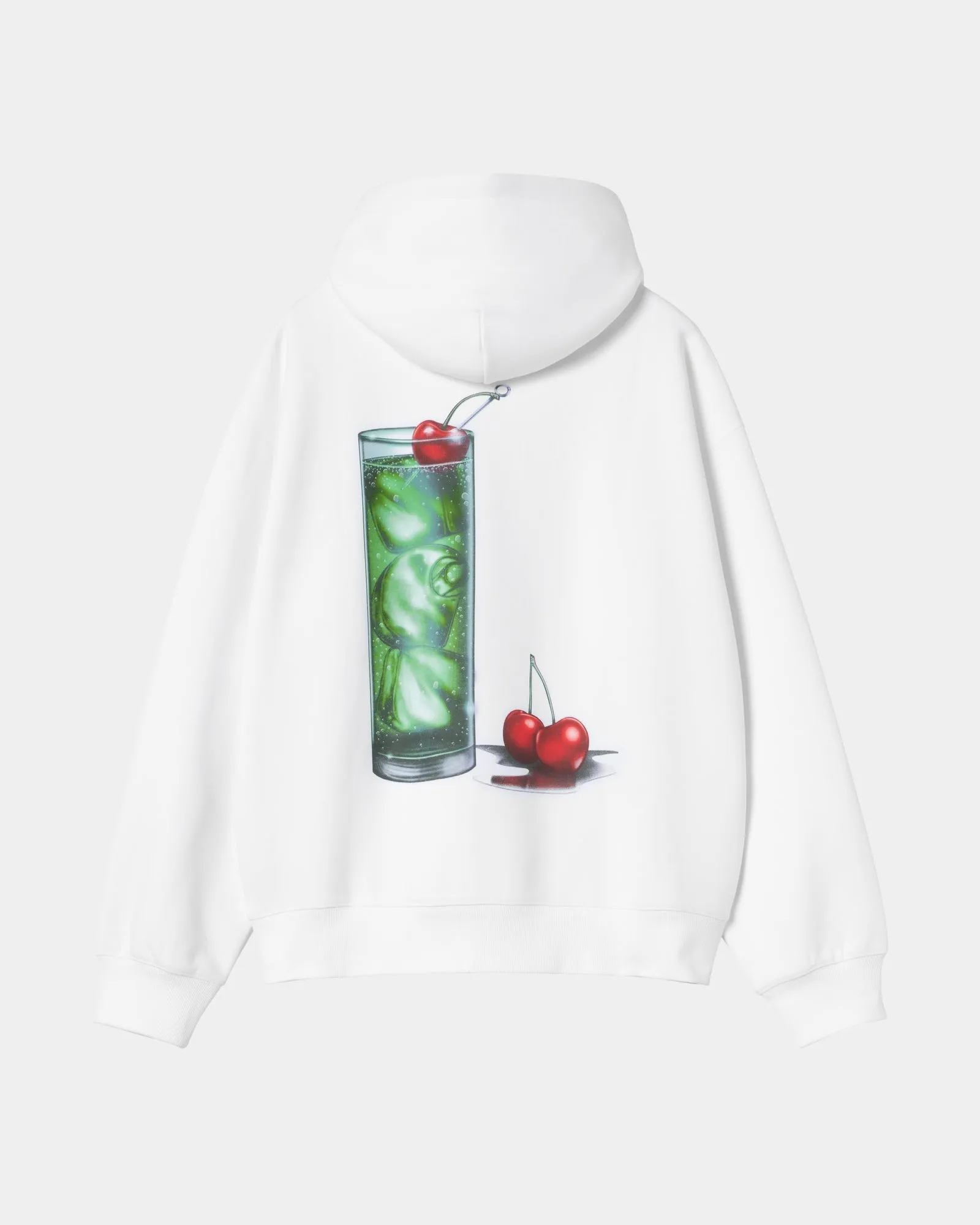 Hooded Jake Garcia Sweatshirt | White Carhartt WIP