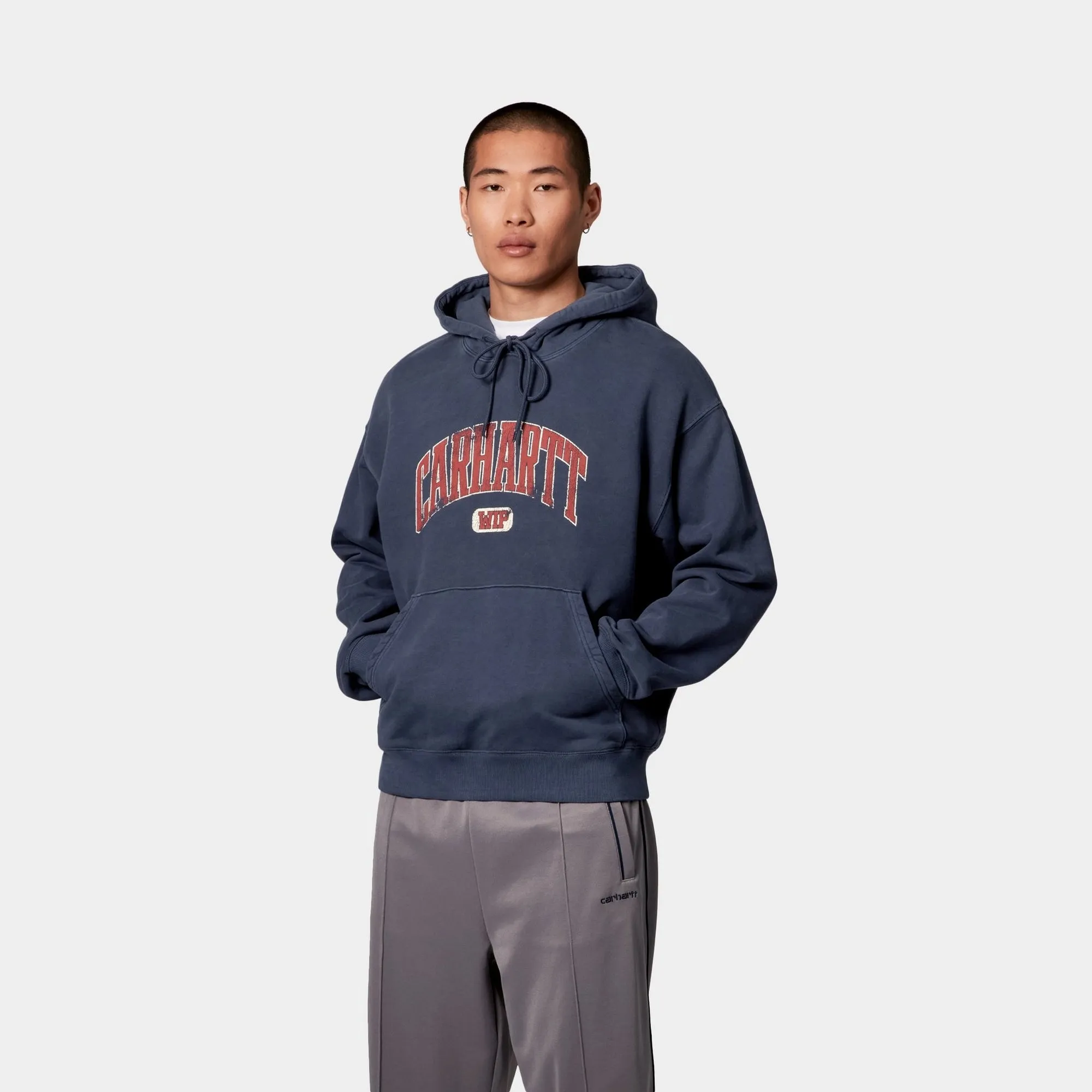 Hooded Library Sweatshirt | Ink Carhartt WIP